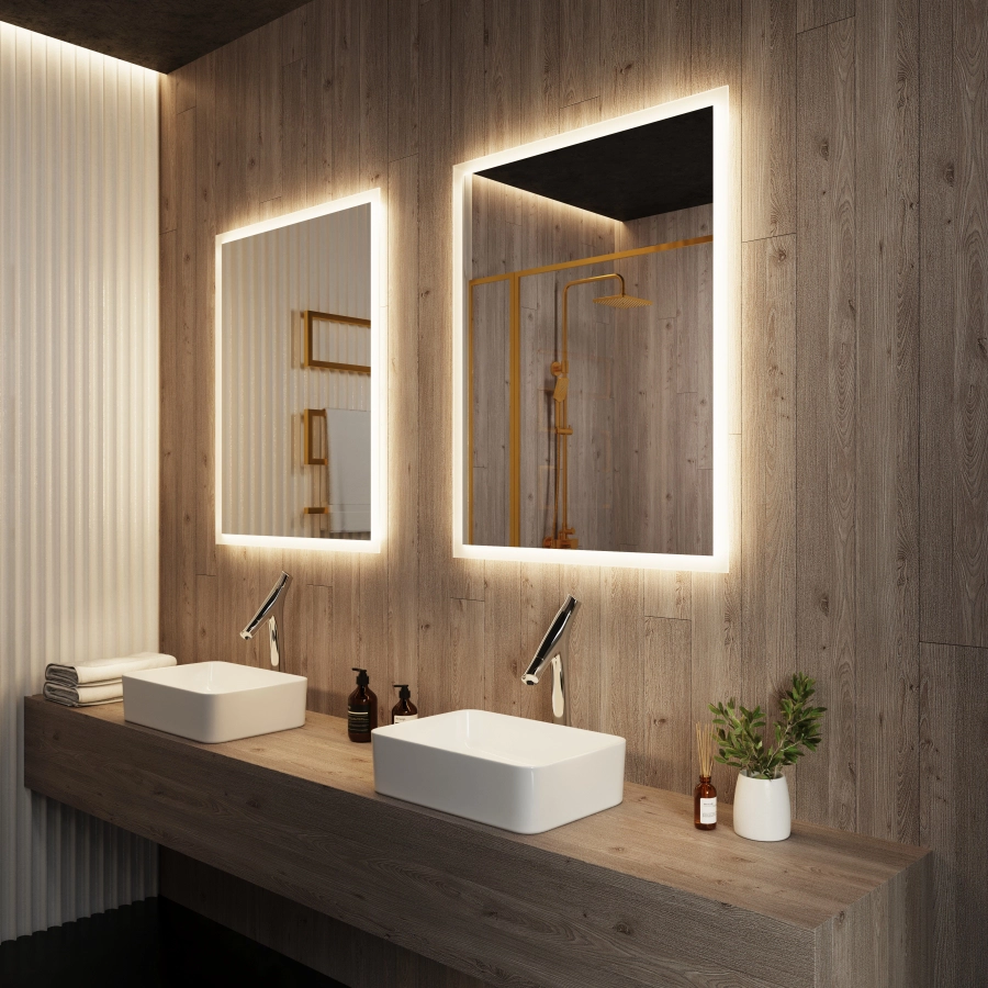 LED Bathroom Vanity Mirror with Lights - Sleek & Modern Design