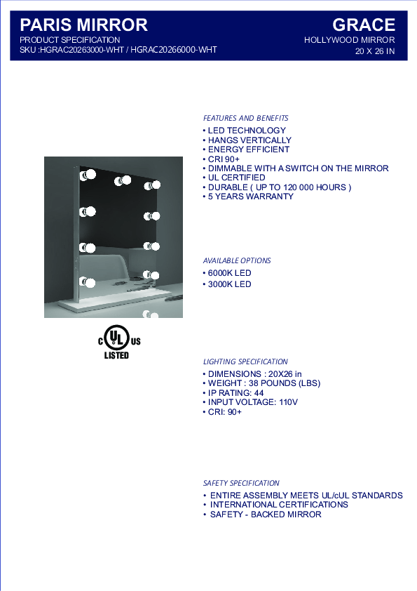 LED mirror