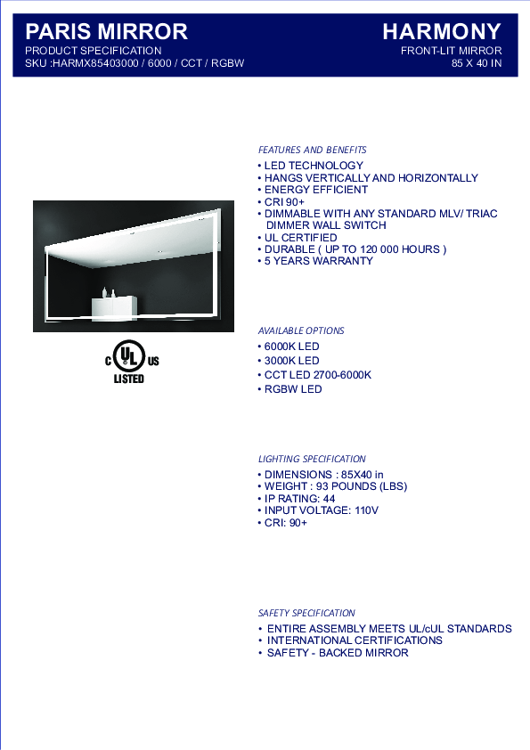 LED mirror