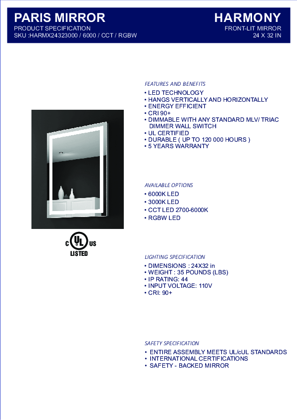 LED mirror