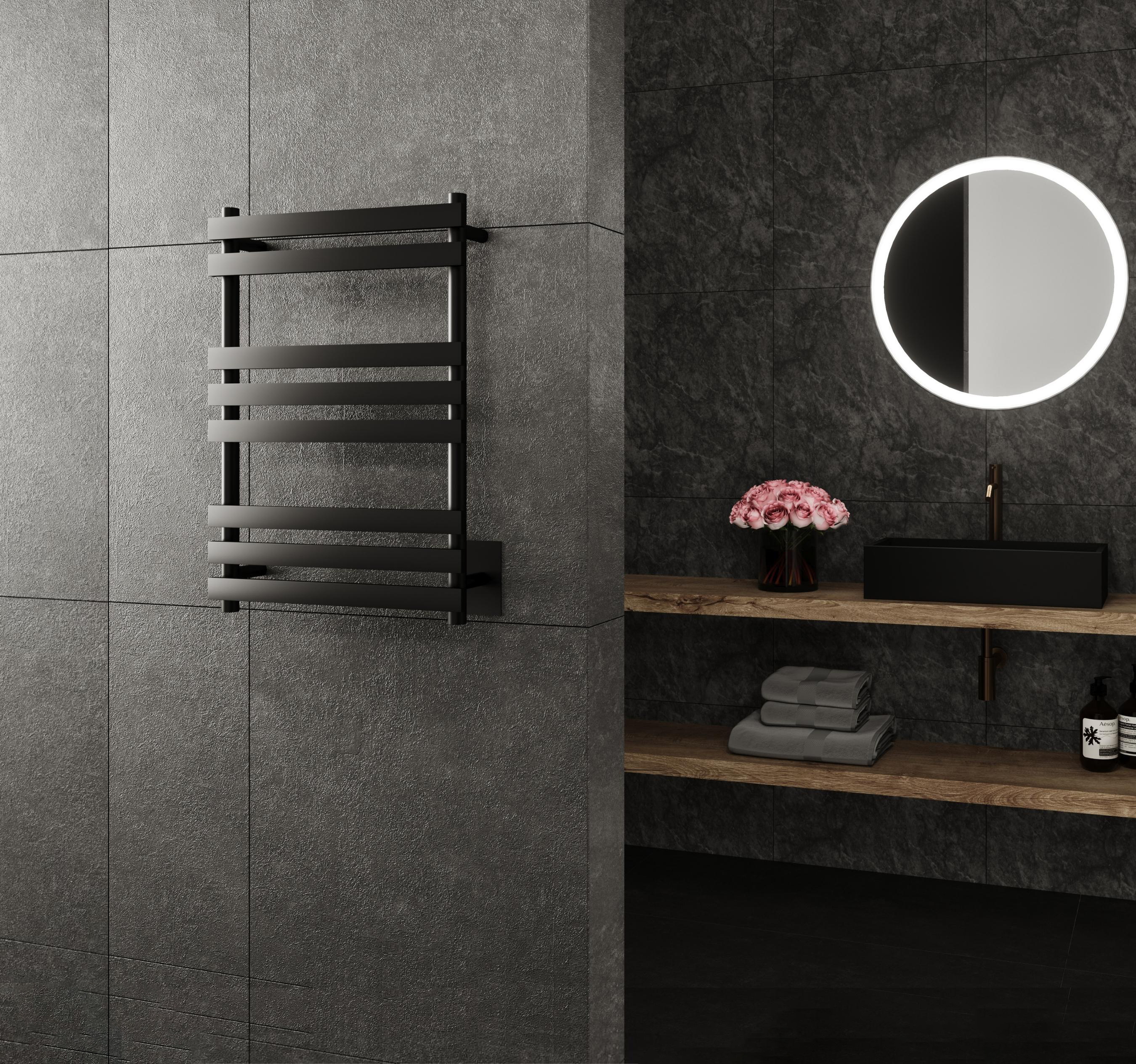 Light grey towel radiator 2025