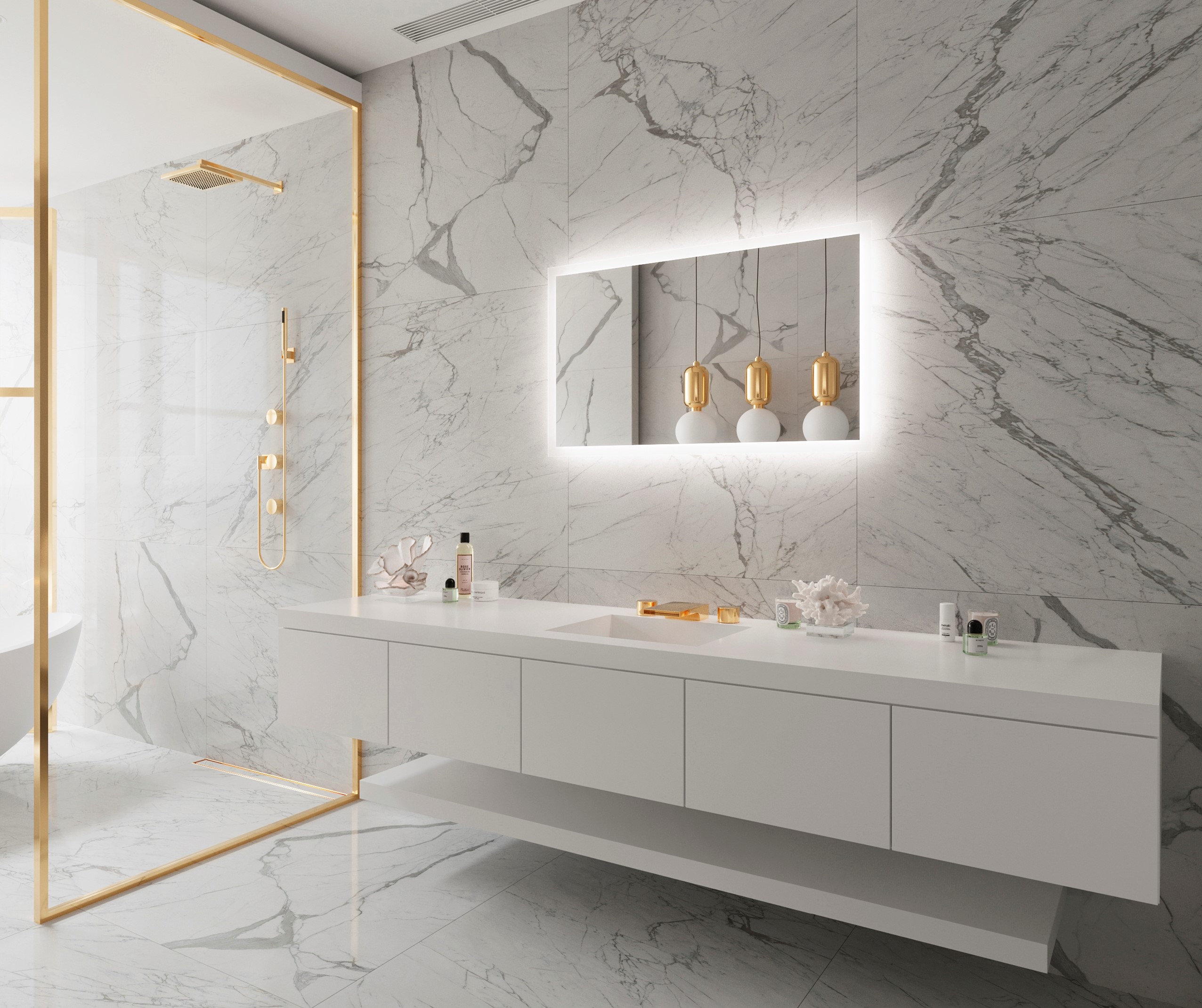 Led mirror