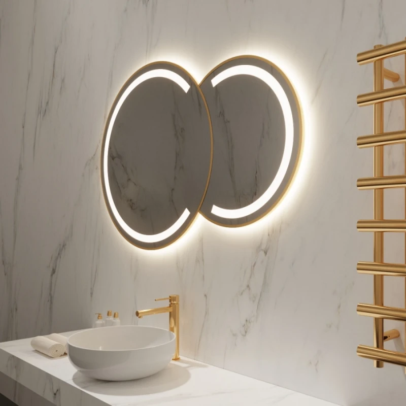 Bubble Harmony LED mirror — IBMirror