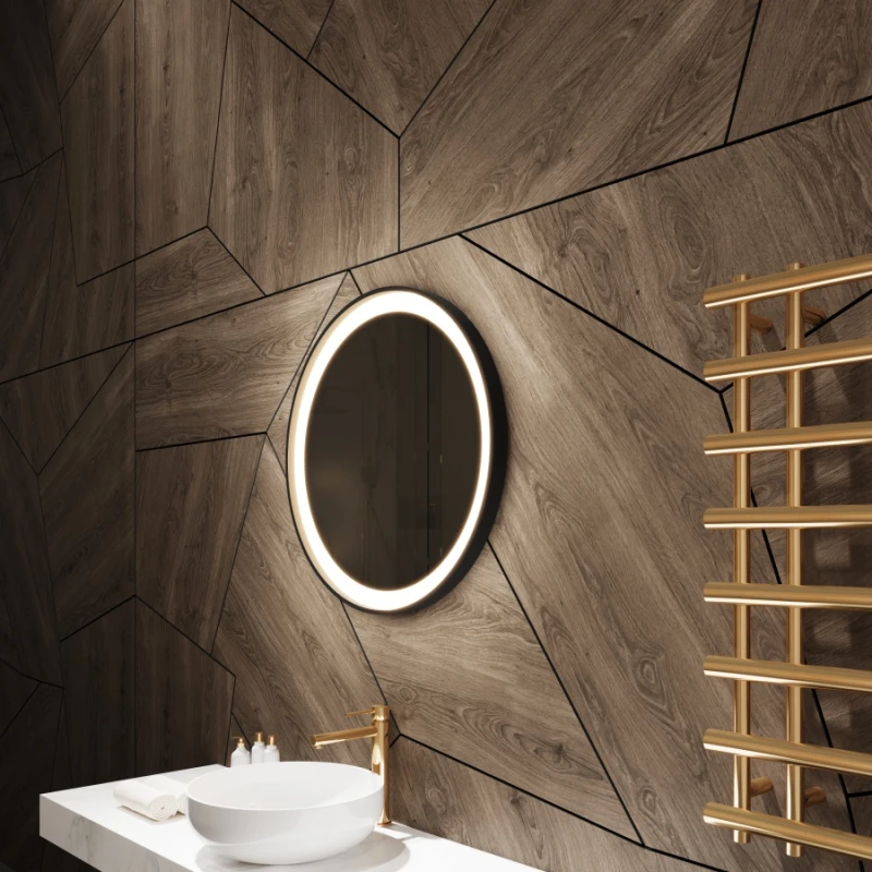 Chic Round  LED mirror — IBMirror