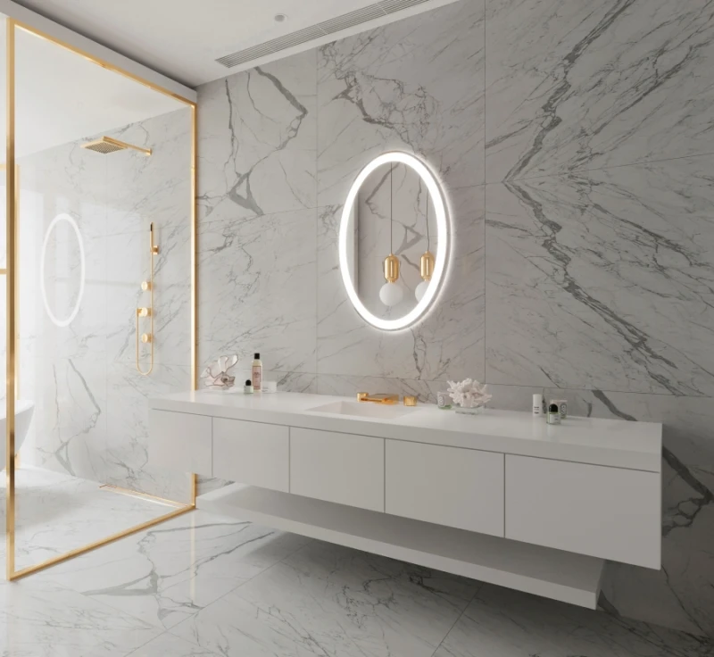 Galaxy Oval LED mirror — IBMirror