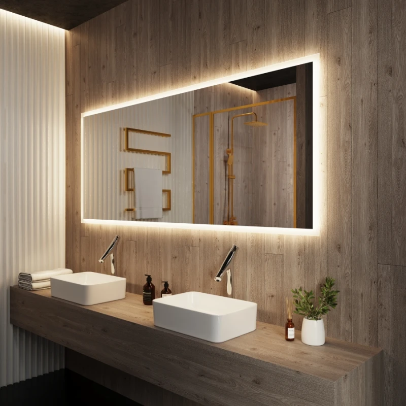 Rectangle  LED mirror — IBMirror