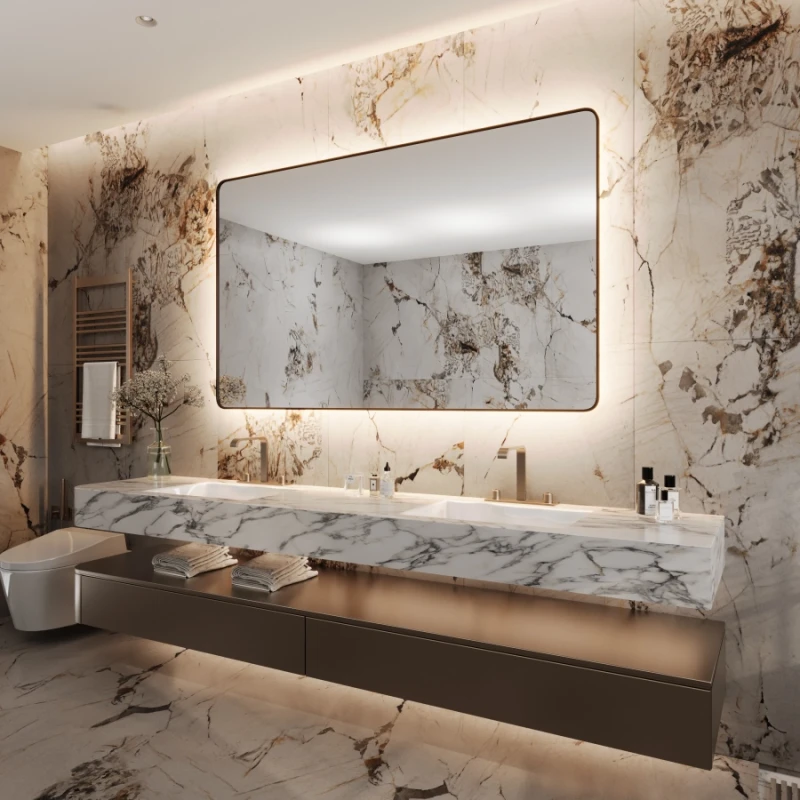 Luna Nera LED mirror — IBMirror