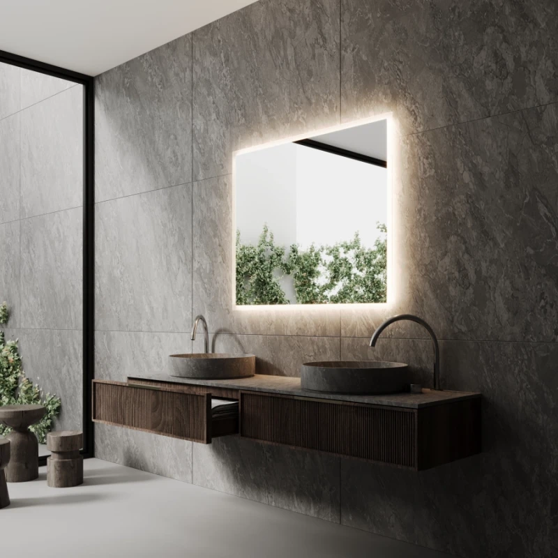 Rectangle  LED mirror — IBMirror