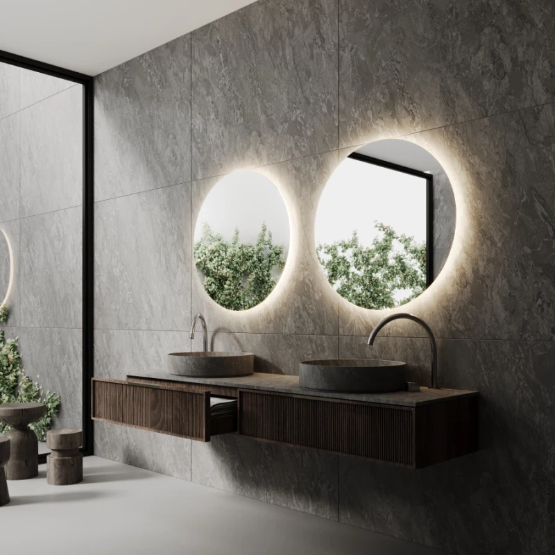 Original Round LED mirror — IBMirror