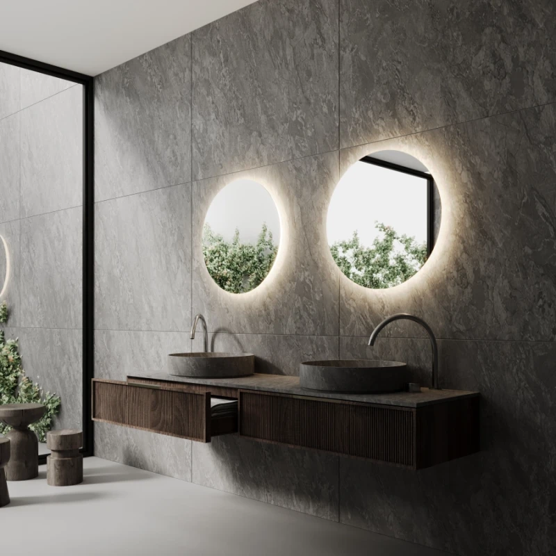 Original Round LED mirror — IBMirror